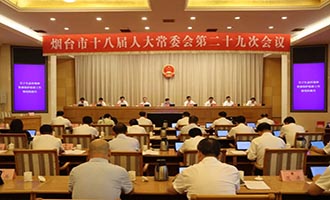 烟台市检察院检察长丁西超向市人大常委会报告全市生态环境和资源保护检察工作情况