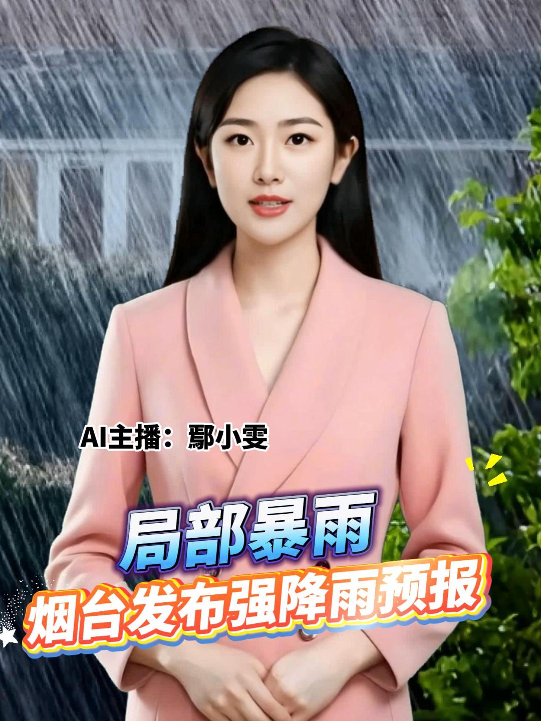局部暴雨 烟台发布强降雨预报