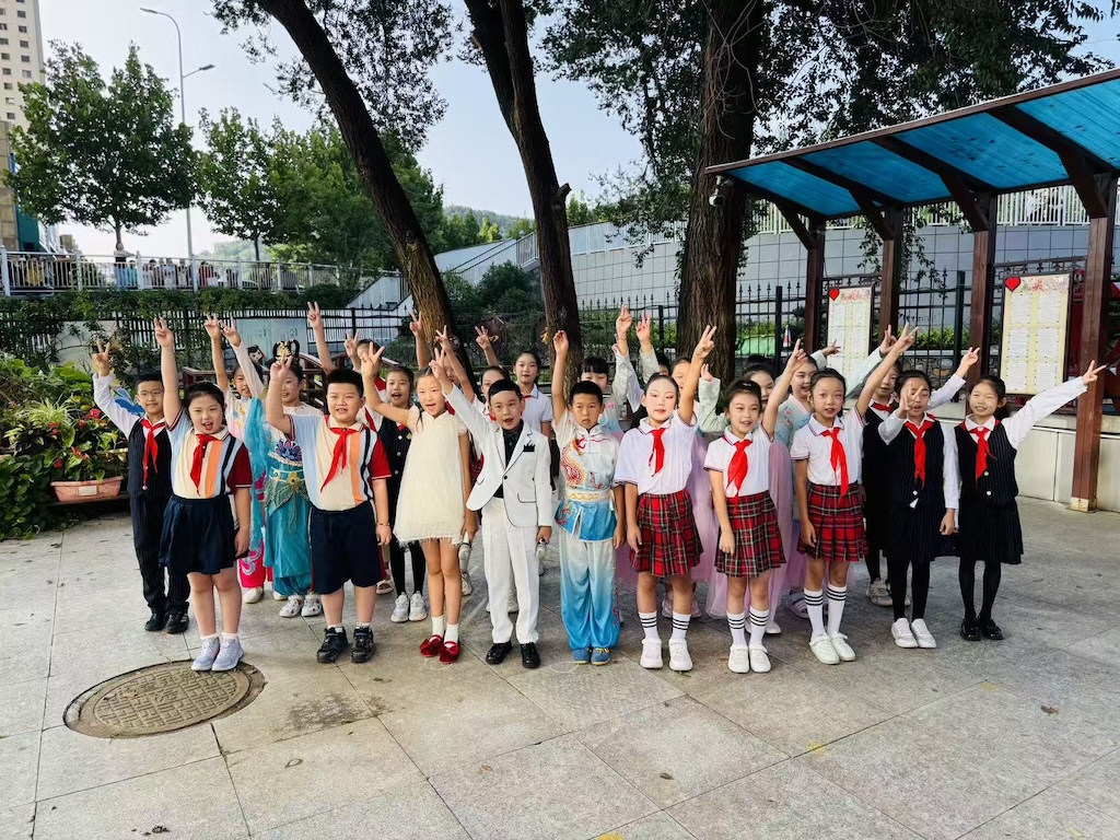 烟台市芝罘区国翠小学迎来充满希望的新学期