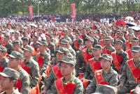 烟台2025年新兵戎装加身，奔赴军营