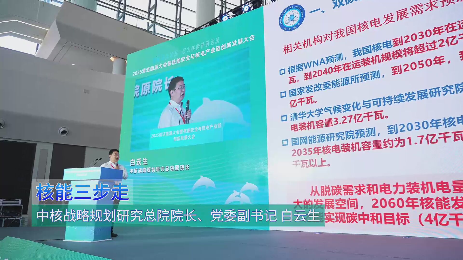 2025清洁能源大会暨核能安全与核电产业链创新发展大会在烟台开幕
