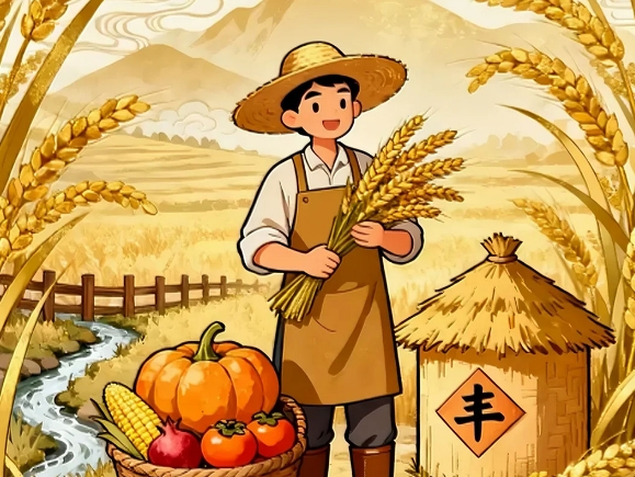 海报 | 金秋时节 五谷丰登 中国农民丰收节