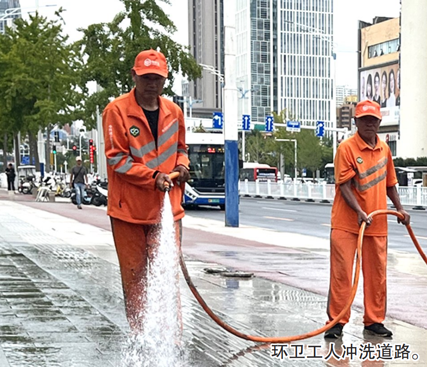芝罘区启动“双节”前环境卫生专项整治行动 城市大扫除 洁净迎佳节