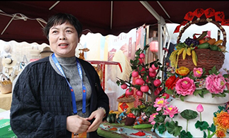 栖霞花饽饽“丰”动丰收节全国主场