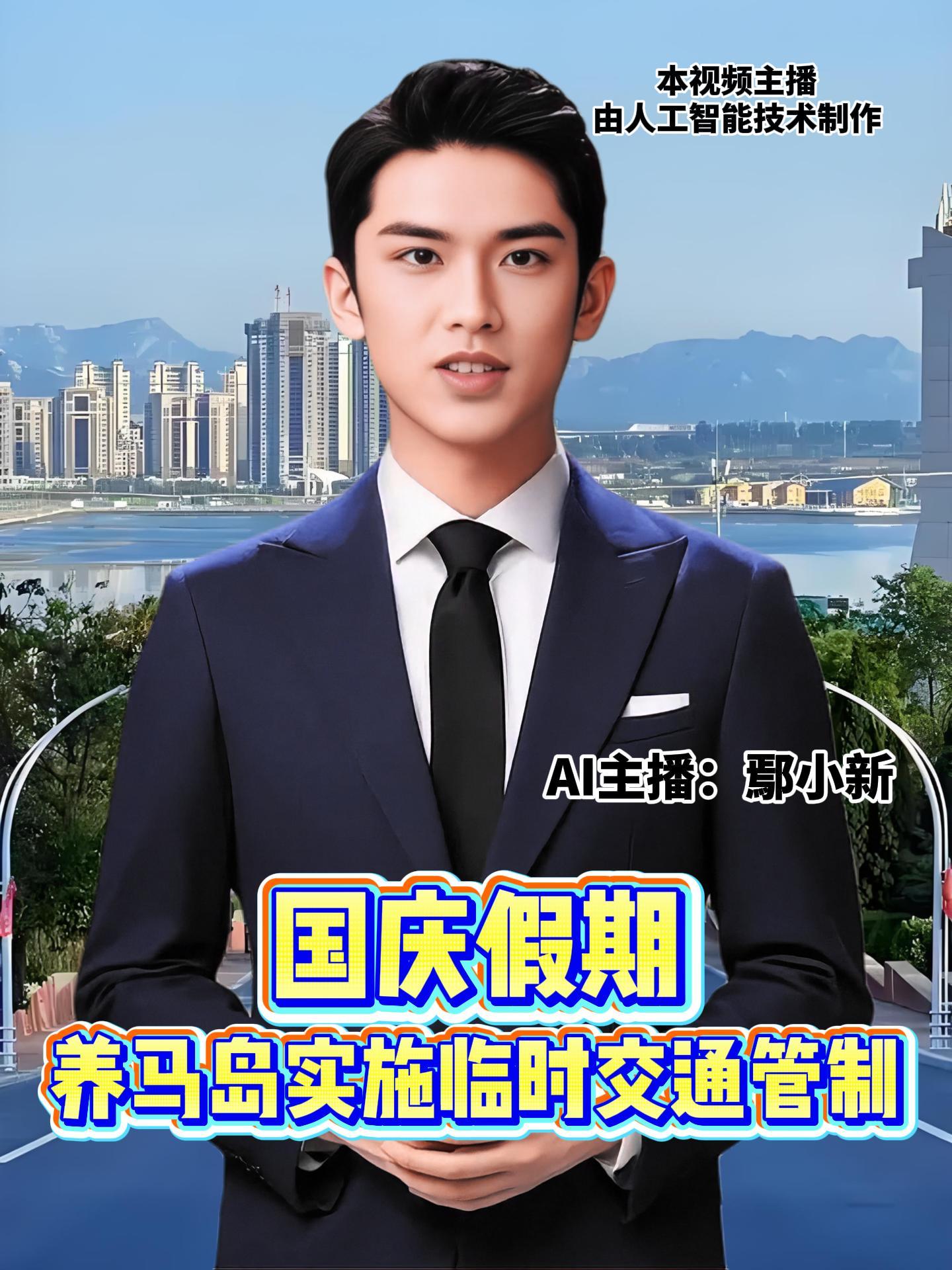 10月1日至8日，养马岛区域将实施临时交通管制，市民游客请提前做好行程规划。