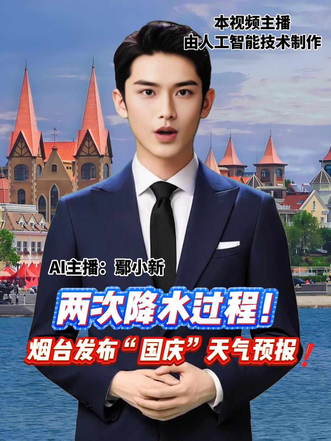 两次降水过程！ 烟台发布“国庆”天气预报