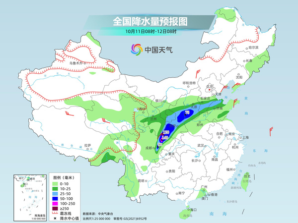 北方大部秋雨绵绵 南方多地秋老虎持续将现高温