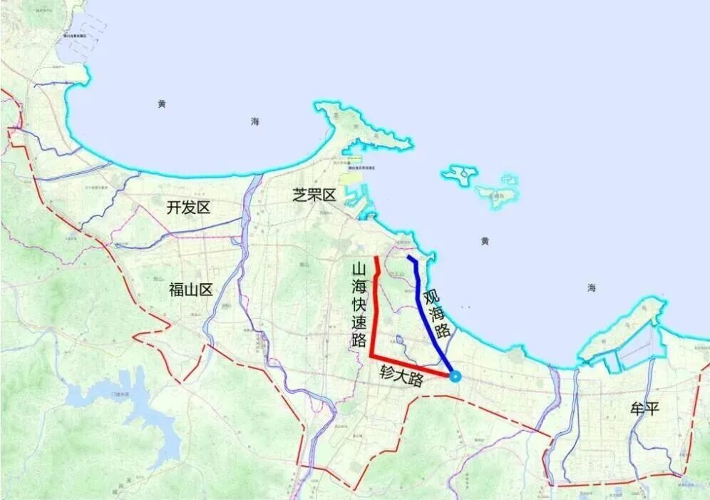 烟台轸格庄立交衔接工程最新进展