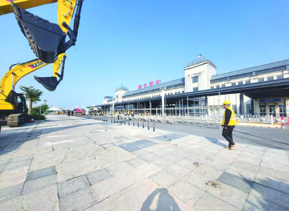 南站暂歇，烟台站稳稳“接棒”