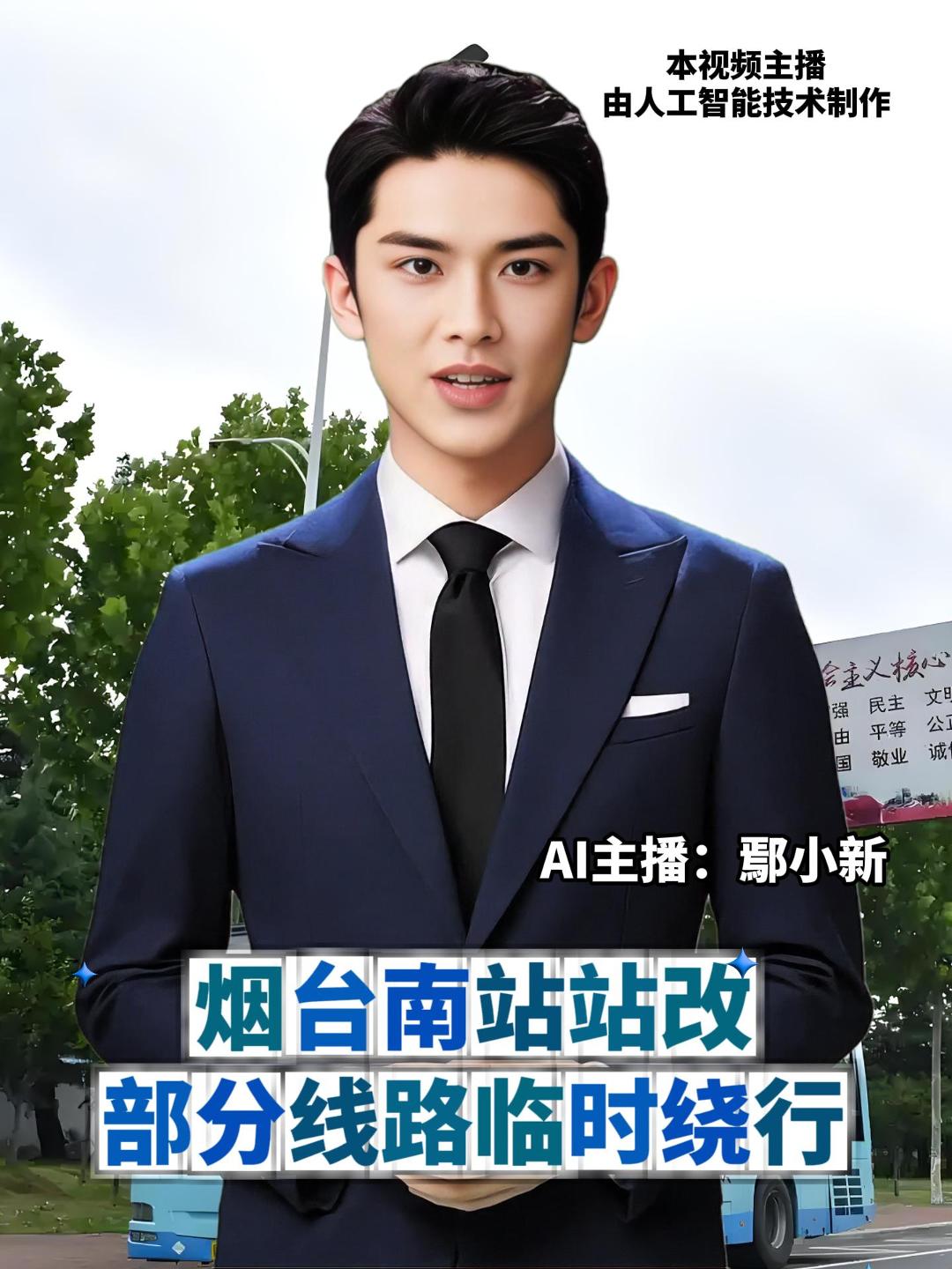 烟台公交集团消息，受南站站改及周边配套工程施工影响，山海路南北方向、烟台南站南路东西方向部分路段中断交通，79路、86路、67路区间需临时绕行。