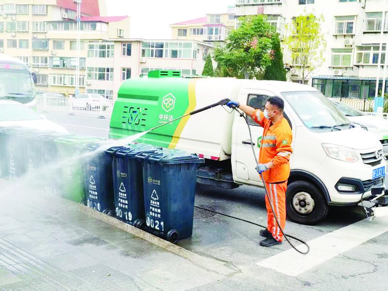 芝罘区开展入冬前环境卫生大扫除专项行动