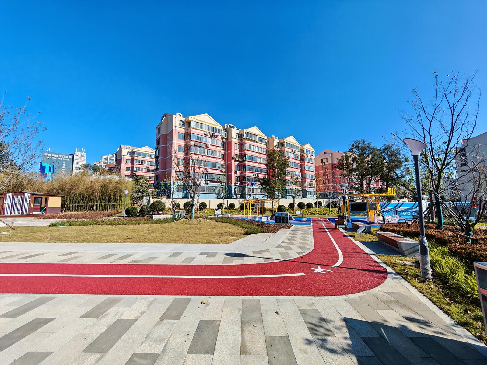 3座市级口袋公园完工 市民在家门口就能赏绿、健步、社交