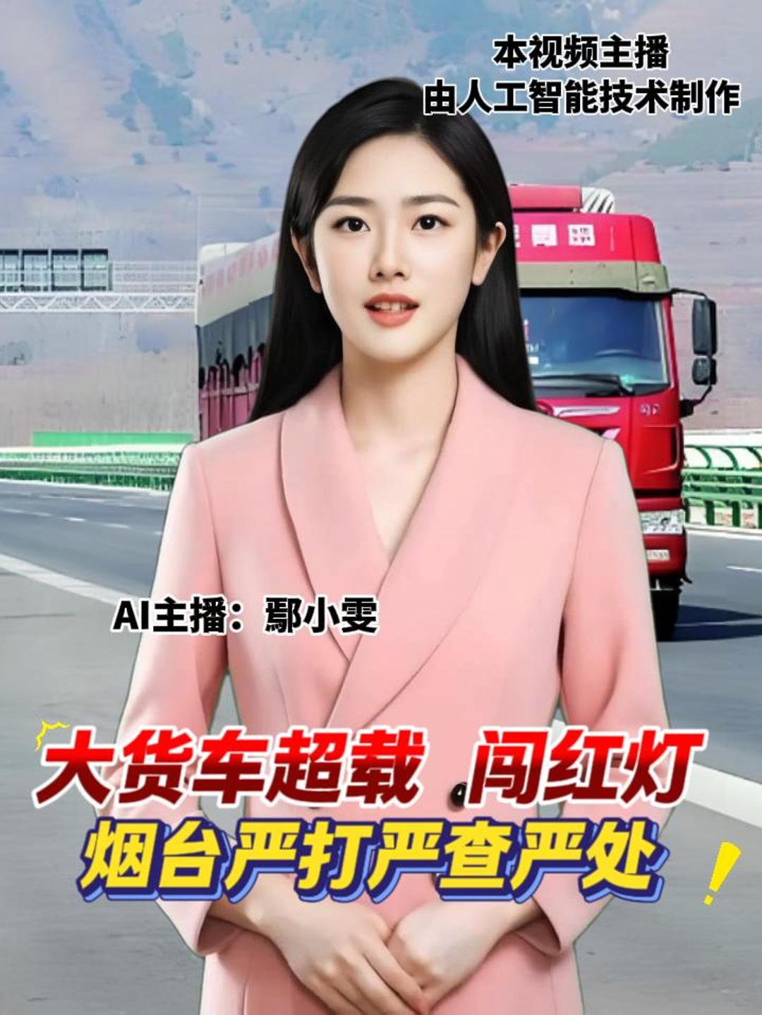 大货车超载 闯红灯 烟台严打严查严处