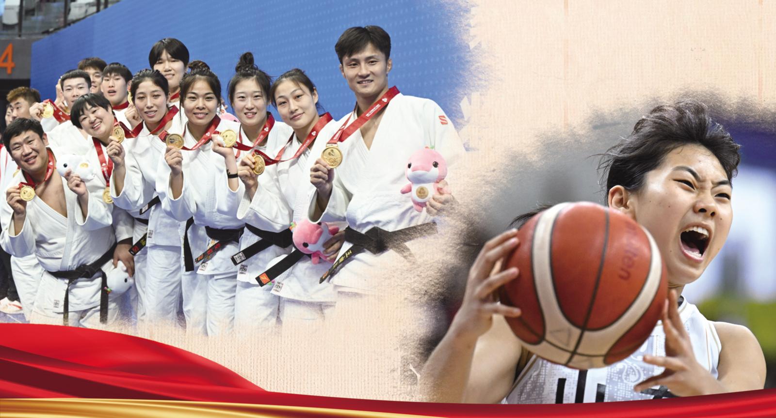 烟台俩姑娘夺冠摘金