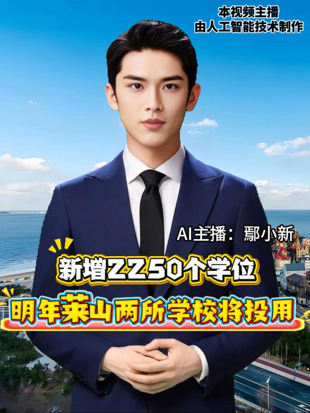 新增2250个学位 明年莱山两所学校将投用