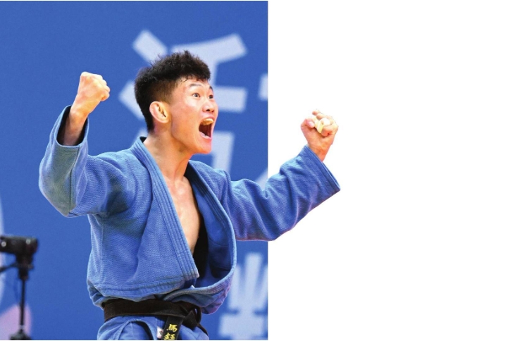 马钰林，够爷们