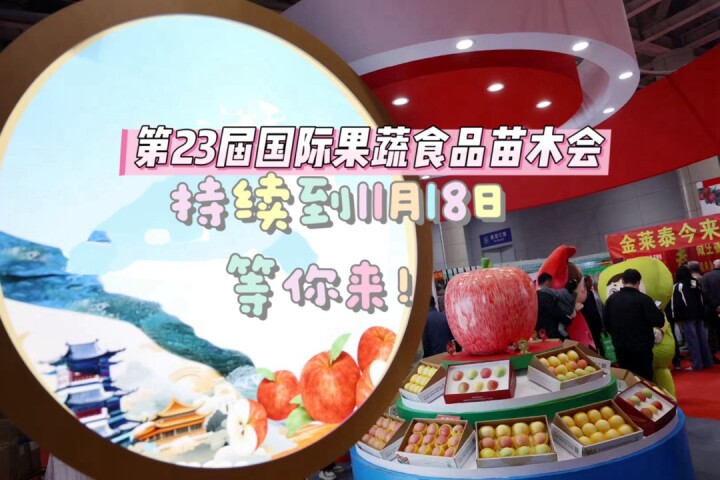 第23届国际果蔬食品苗木会火热进行中！持续到11月18日等你来！