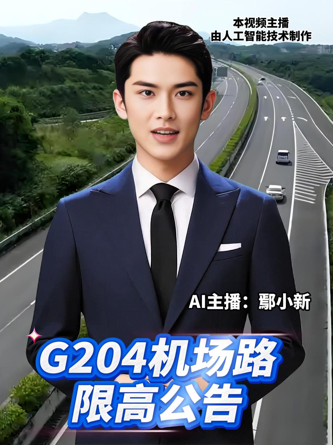 2025年11月17日-2026年4月30日，G204机场路（荣乌高速桥梁两侧）安装限高门架，限高4.2米。施工期间，超高车辆可绕行青年南路、通世南路。
