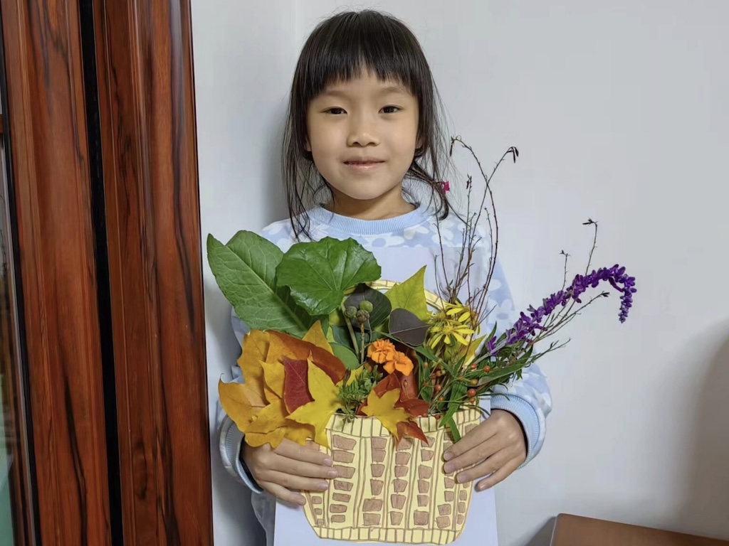 秋叶凝童趣 巧手绘秋光——奇山小学秋叶创作活动点亮创意童年