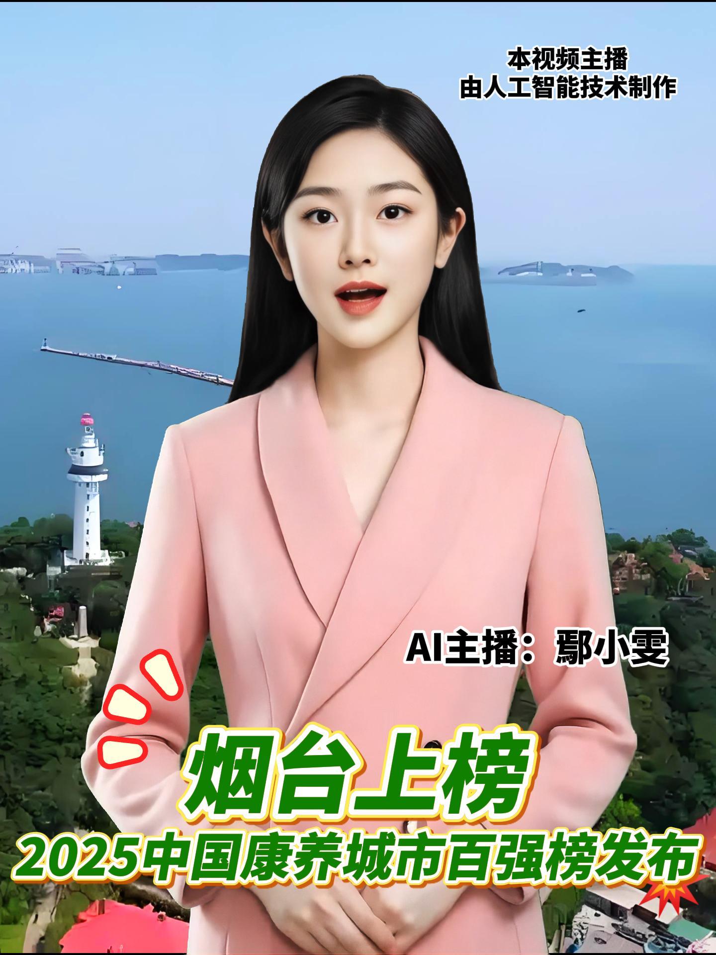 2025年中国康养城市排行榜百强发布，包括烟台在内，山东共有6座城市上榜。去年，烟台也曾入选百强。