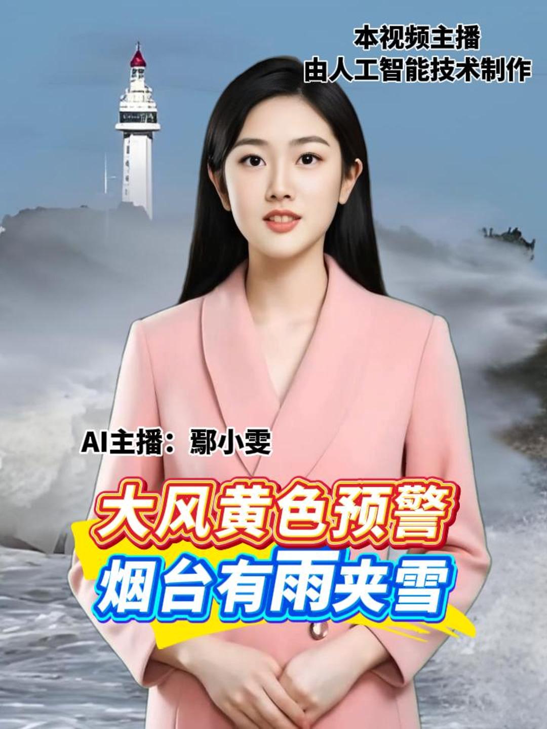大风黄色预警 烟台有雨夹雪
