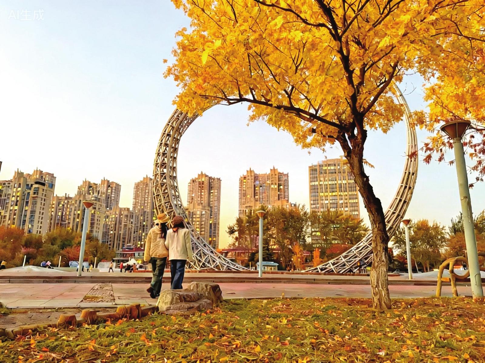 落叶缓扫 留住诗意