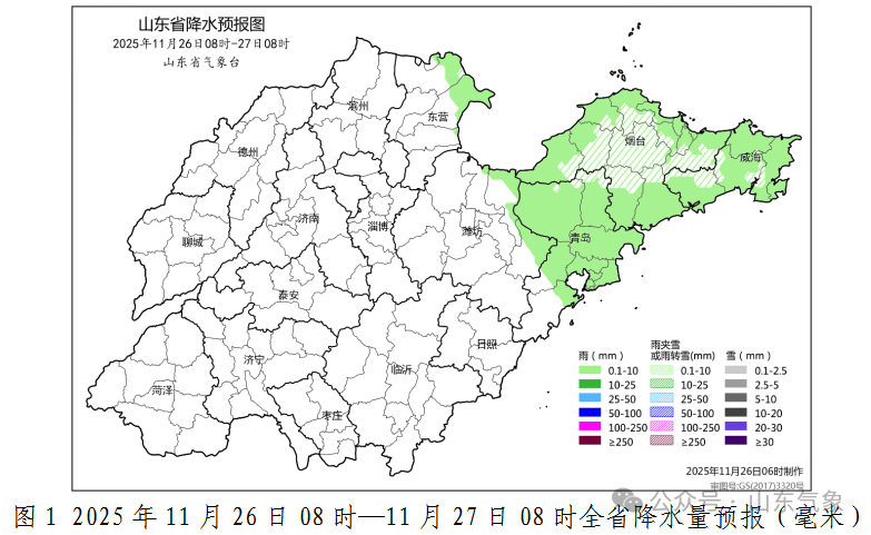 明天会更冷，接下来山东的气温是这样的↘↗↘↗