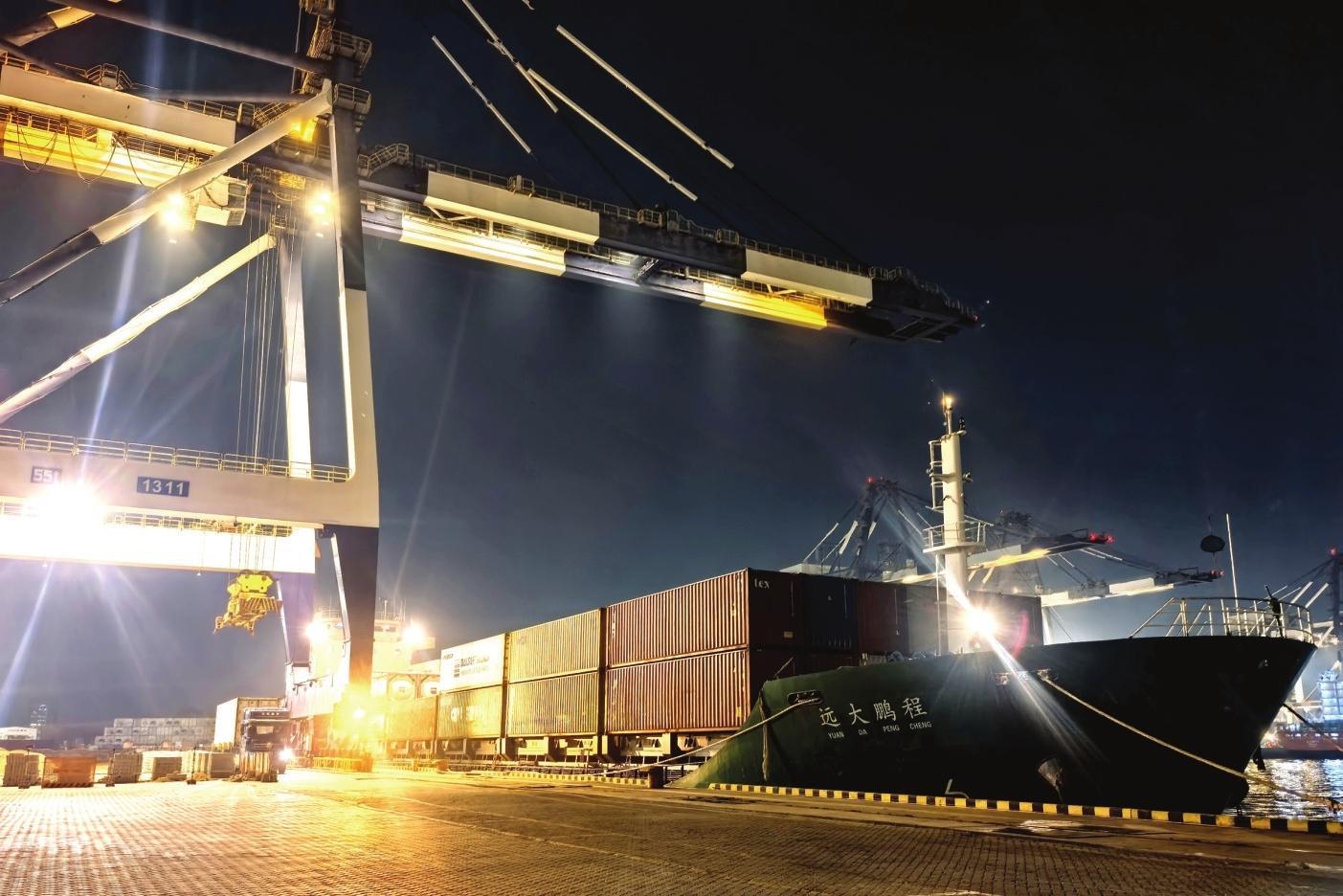 “山港通”智能转运新模式落地烟台