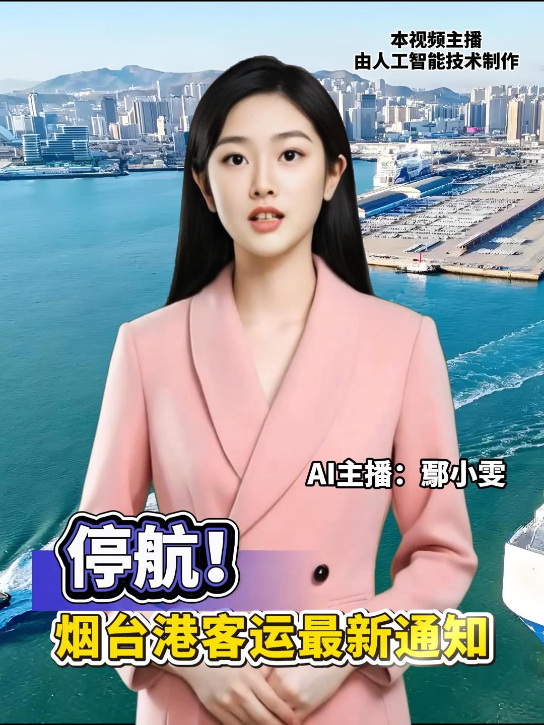 烟台港客运公司发布通知：受气象影响，12月2日15:00后烟台至大连航班停航，2日16:00后蓬莱至旅顺航班停航，具体开航时间请以当日公布的航班时间为准。