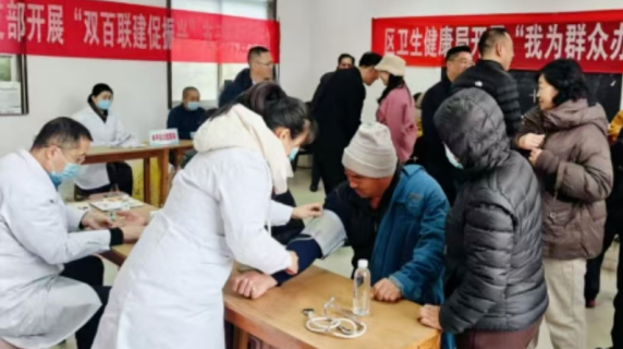 牟平区卫生健康局开展“双百联建促振兴”活动