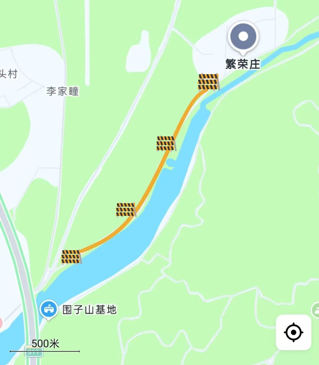 道路封闭施工公告