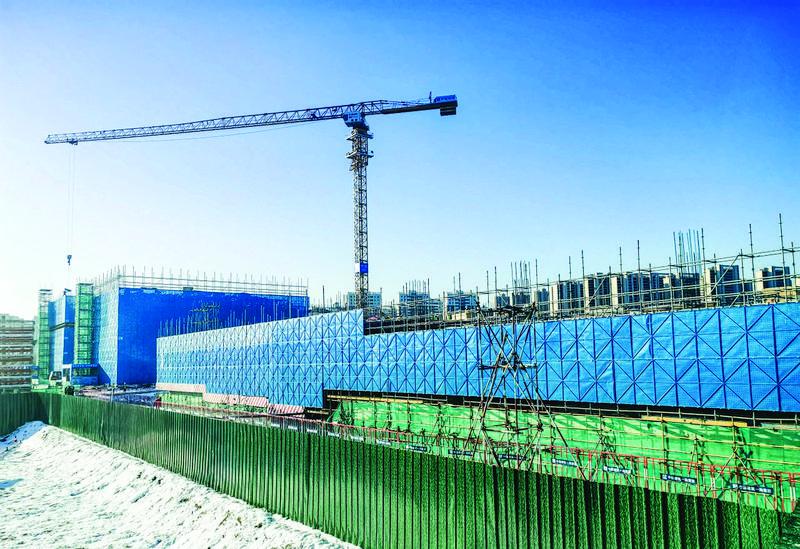 烟台黄渤海新区项目建设“不歇冬”