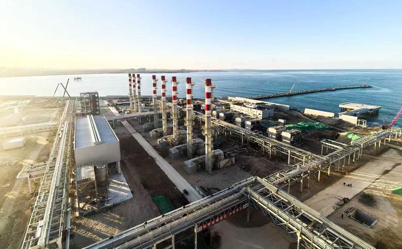 烟台港西港区LNG项目主体工程完工