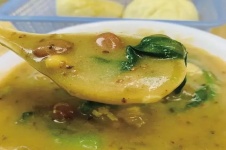 蒸豆沫和馇豆沫