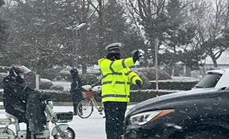【冬季守护】雪落无声，烟台“警”色有温！