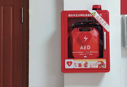 烟台打造五分钟社会救援圈 300台AED设备建成投用