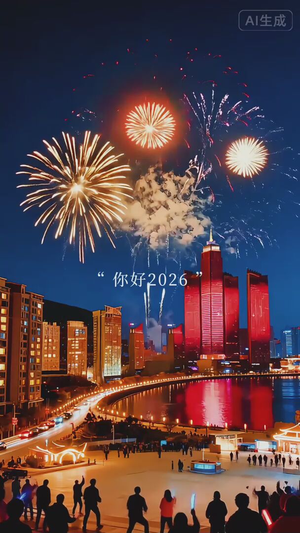 旧岁千重锦，新程万里春 2026新年快乐 #新年快乐