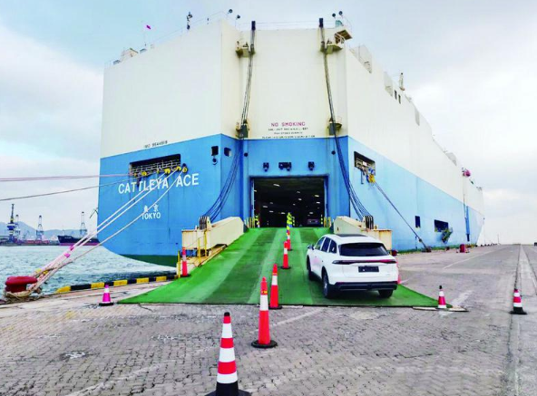 开局“十五五” 奋斗正当时|烟台港商品车码头新年生产实现开门红