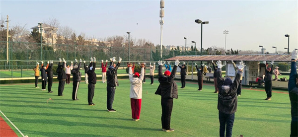 莱山区门球裁判员培训班举办