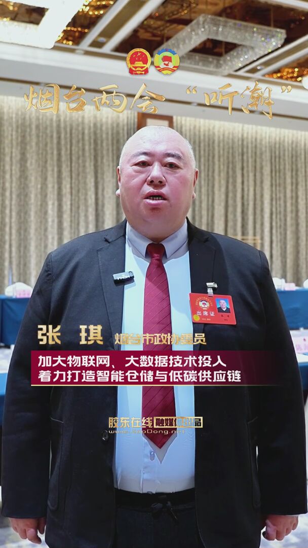 烟台市政协委员张琪：加大物联网、大数据技术投入，着力打造智能仓储与低碳供应链