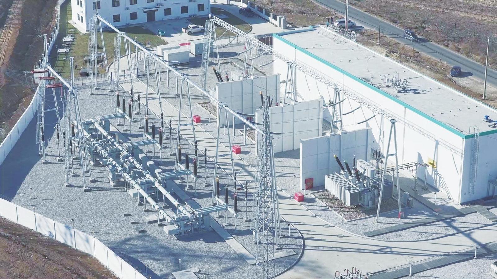 牟平区观水镇250兆瓦光伏项目全容量并网发电