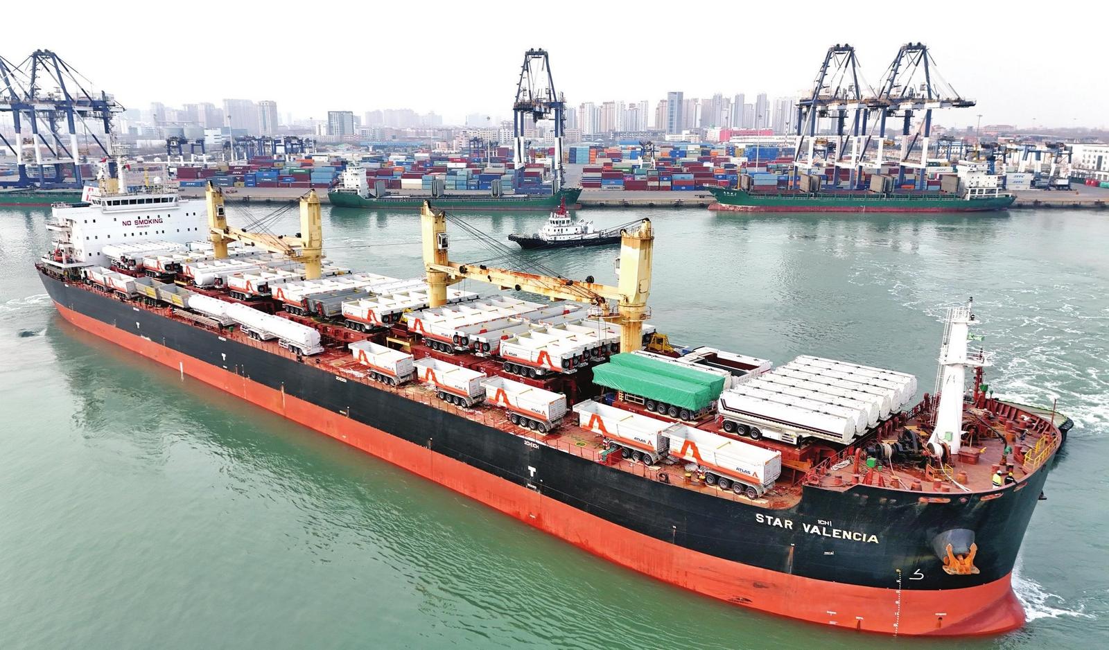 “烟台港—塞内加尔达喀尔港”西非航线开通