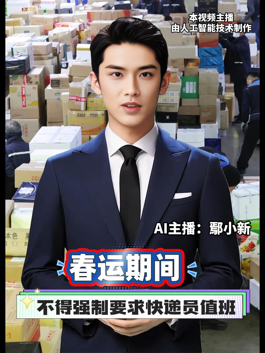 国家邮政局部署2026年春运期间寄递服务保障工作，明确不得以保证金、扣留费用、考核返还等形式强制要求快递员留岗值班或节后返岗。