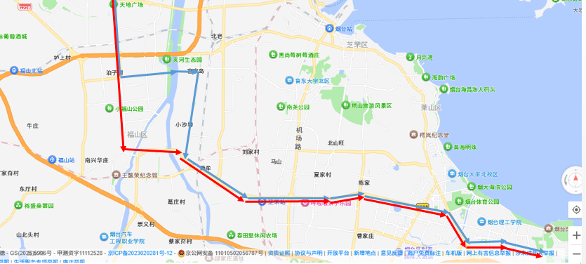 烟台交警最新发布！只楚路施工期间，如何通行看这里→