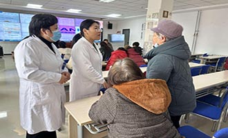 健康网格行  医心护民生|烟台市福山区人民医院联合福惠社区开展健康公益活动