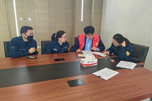 烟台农商银行开发区华山支行党支部联合万华氯碱热电有限公司党支部开展党建共建活动