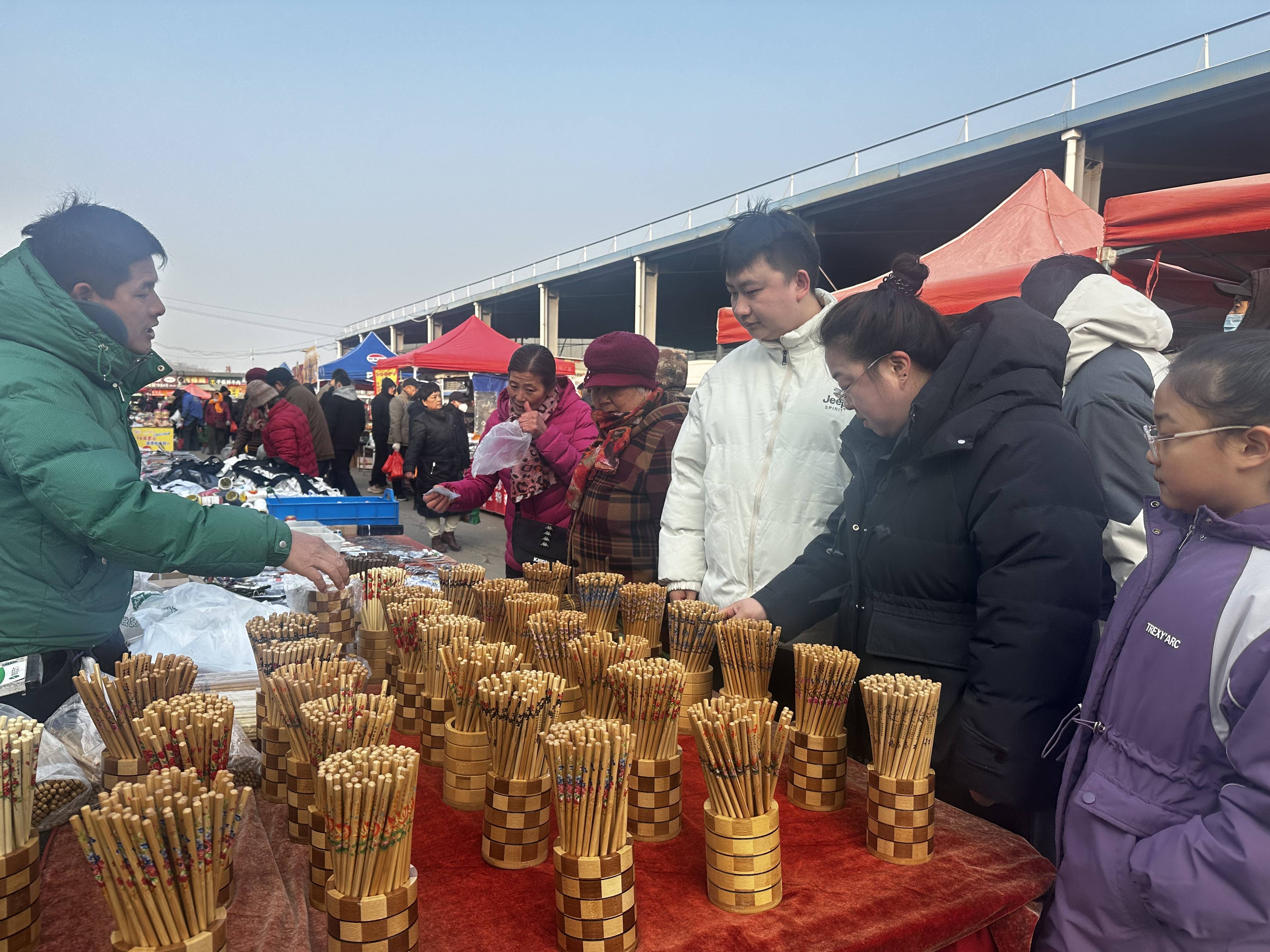 新春走基层|500多年历史的福山大集成年味地标