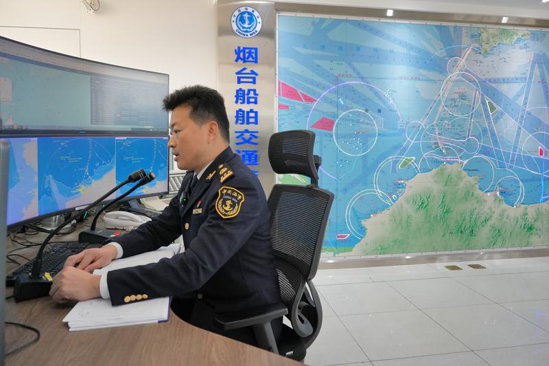 新春走基层|渤海湾畔的“海上交警”