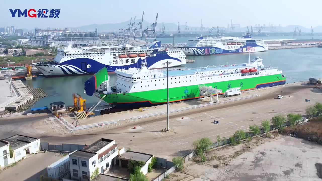 新春走基层|新能源车主跨海出行有了“梦中情船”！烟台新能源车专属航线迎来首个春运