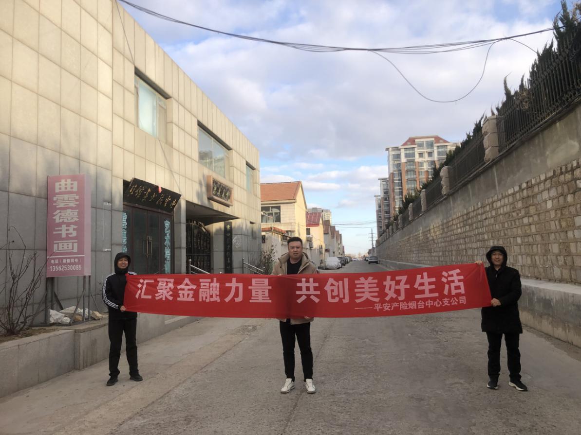 平安产险莱州支公司走进泰和苑社区开展金融知识宣传活动